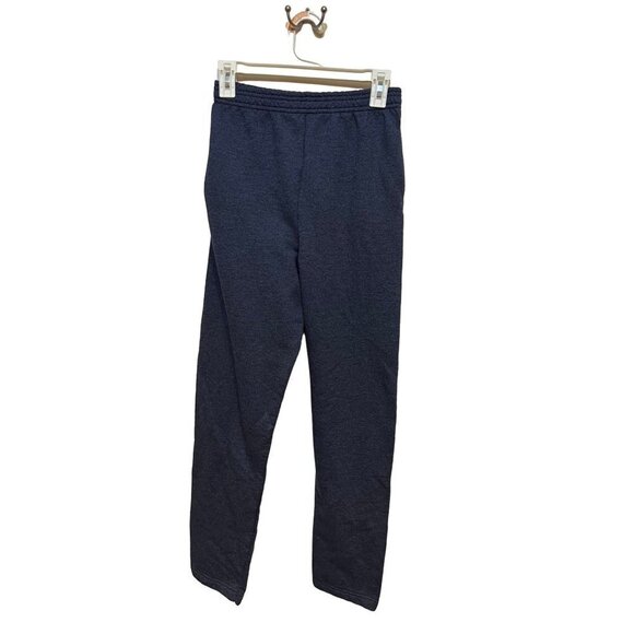 HANES Boy Sweatpants 2 Side Pockets Drawstring Elastic Waist Pullover Size XL - Picture 2 of 3